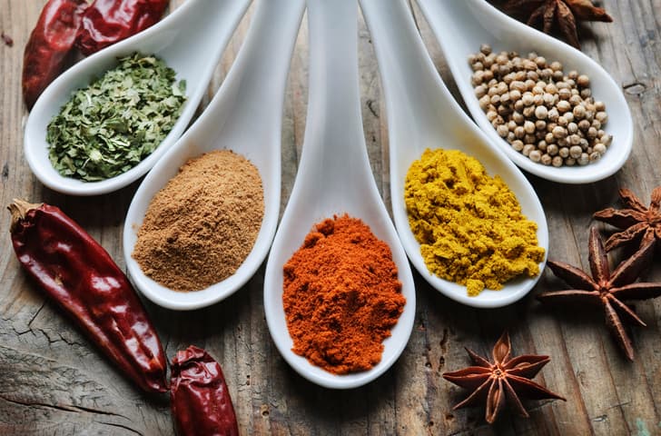 Condimentos y especias